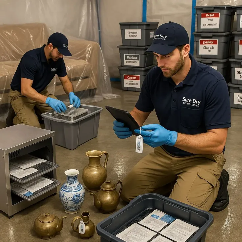 Content Protection and Restoration process in Springdale, OH
