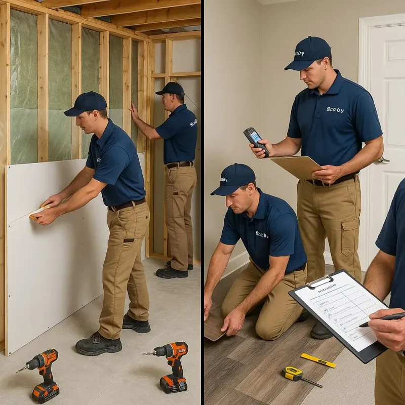 Repairs and Reconstruction process in Springdale, OH